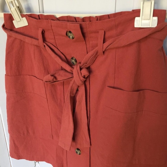 One Clothing Button Down Skirt - Picture 8 of 13